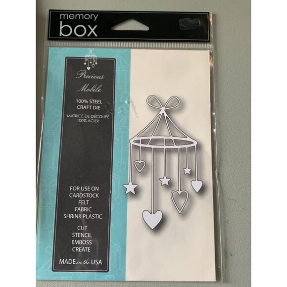 Memory Box Precious Mobile 100% Steel Craft Die Style No. 98760 - Picture 4 of 4